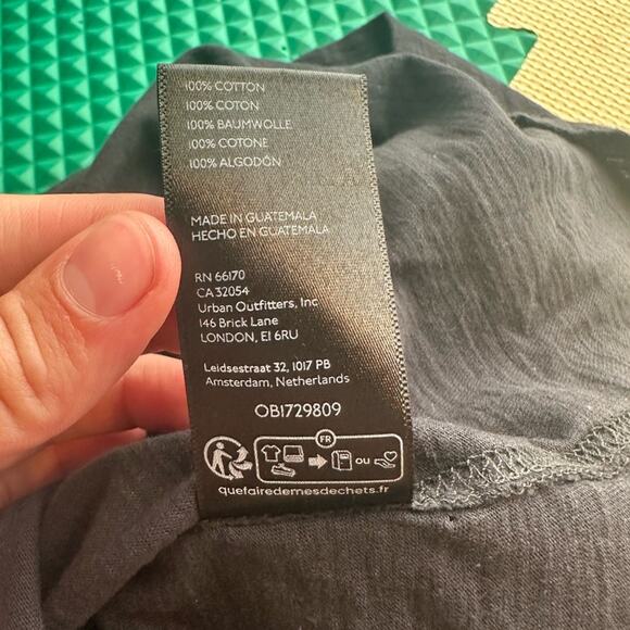 Anthropologie Pilcro Lane Lloyd We Are Everywhere Graphic Oversized Tee Small - Picture 11 of 11